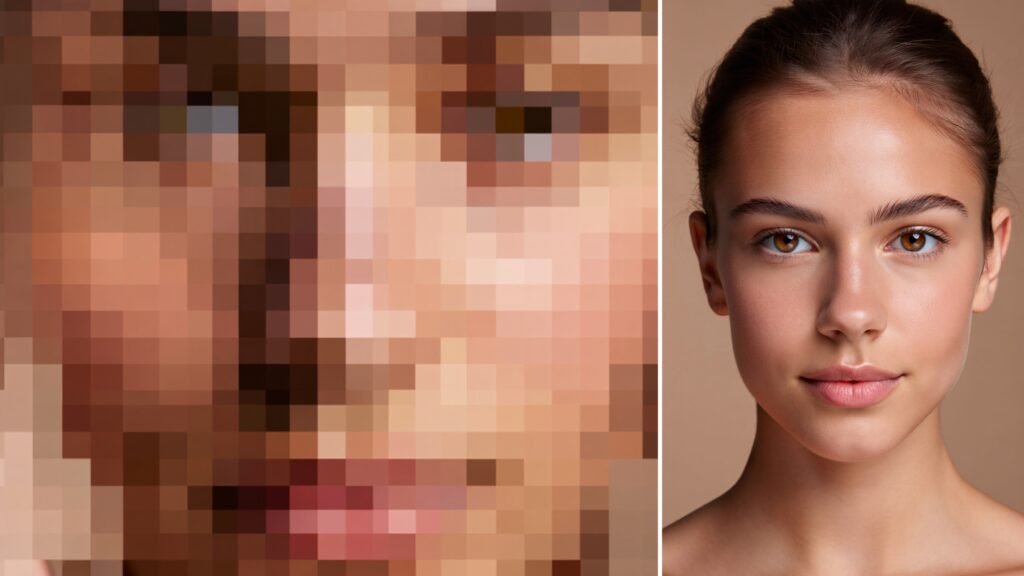 unpixelate images
