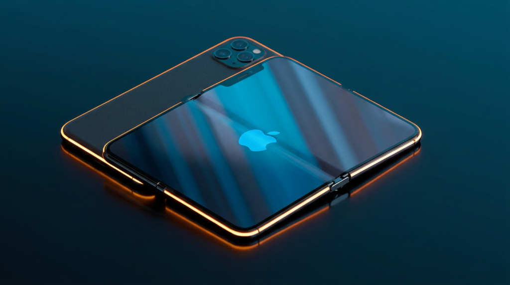 apple foldable iphone futuristic design future tech