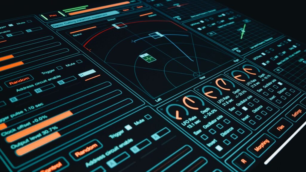 A futuristic digital dashboard interface displaying bounty campaign tasks for our AgentOn review