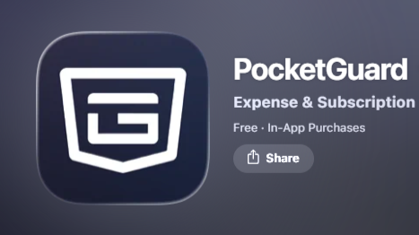 Screenshot of the PocketGuard app icon and branding as one of the best budgeting apps for couples