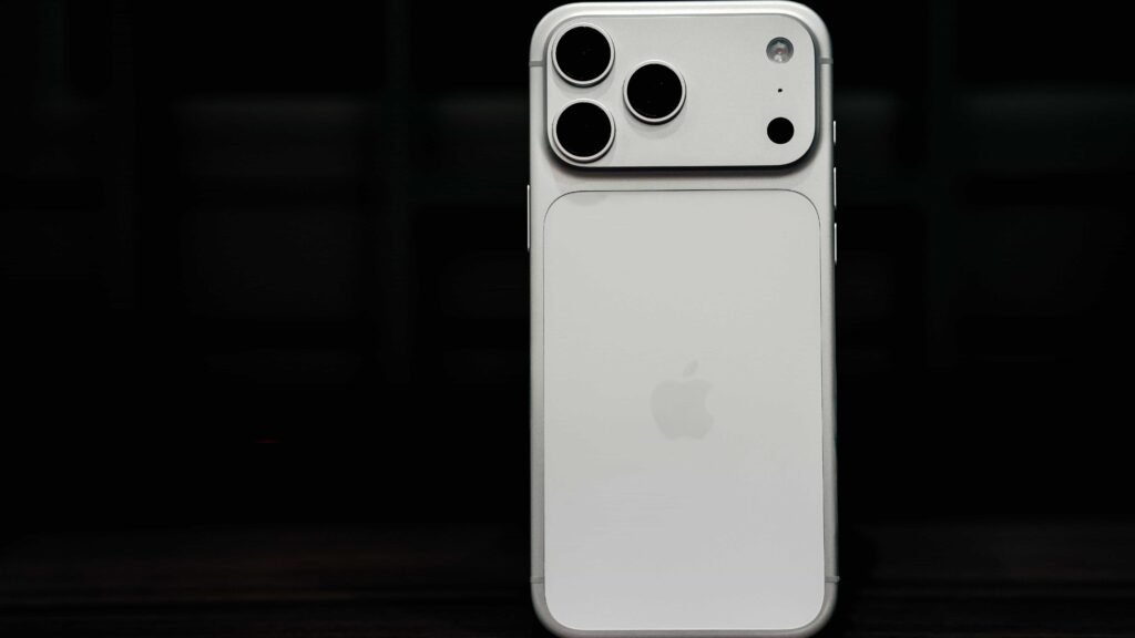 Silver iPhone 18 Pro camera island design detail for when does iphone 18 come out guide
